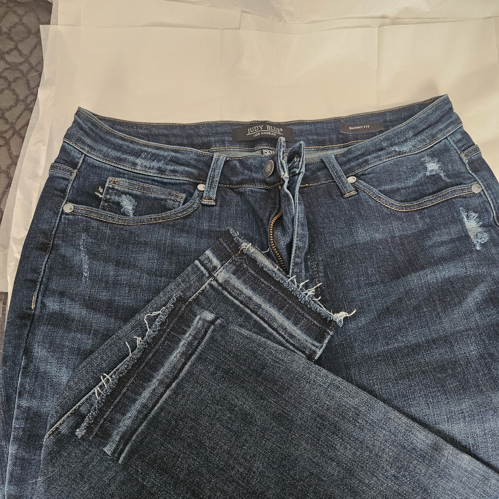 Judy Blue Women's Dark Blue Skinny Jeans